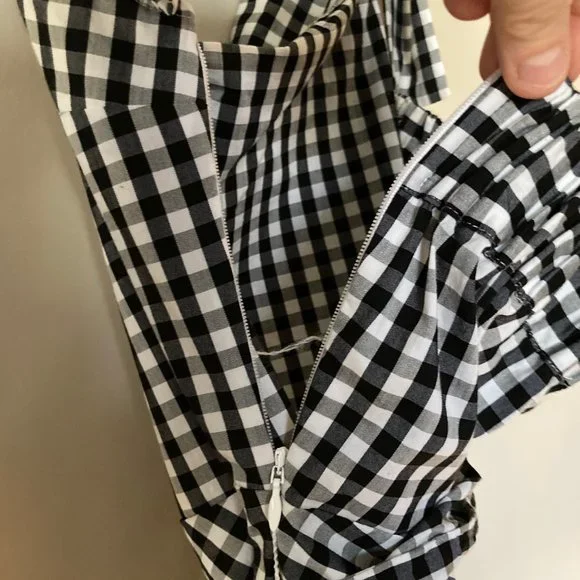 Pretty gingham print blouse - Picture 4 of 6